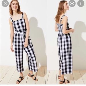 Gingham jumpsuit